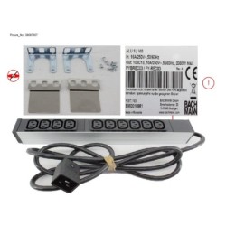 38067307 - SHORT RACK PDU (IEC C20. 10XC13) SOCKETS