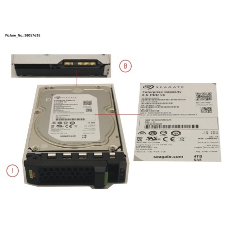 38057635 - HD SAS 12G 4TB 7.2K HOT PL 3.5  BC