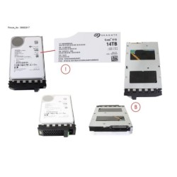 38062917 - HD SAS 12G 14TB 7.2K 512E SED H-PL 3.5