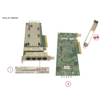 38063028 - PLAN EP QL41134 4X 10GBASE-T. LP.FH