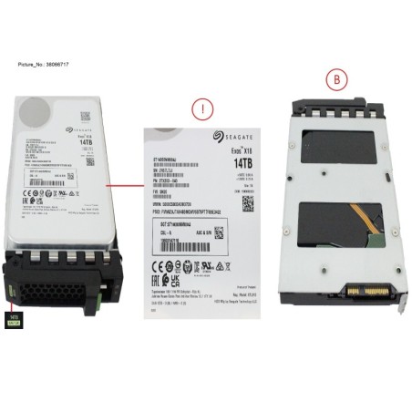 38066717 - HD SAS 12G 14TB 7K2 512E HOT PL LFF BC