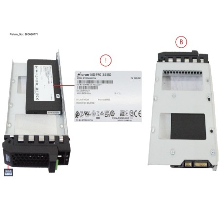 38066771 - SSD SATA 6G RI 480GB IN LFF SLIM