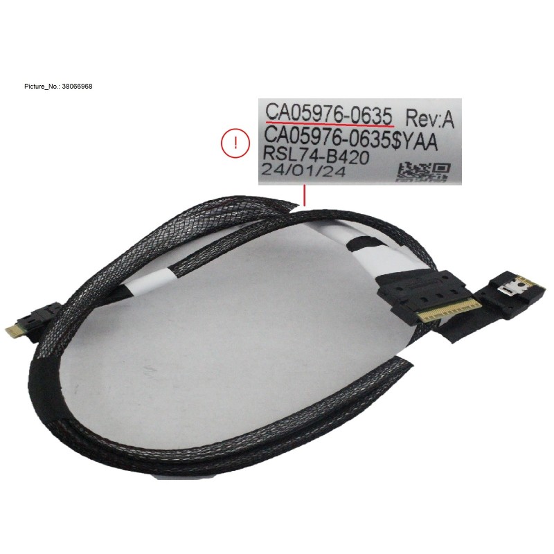 38066968 - RAID CARD TO 2.5 HDD BP.LOBP. 2 TO 2