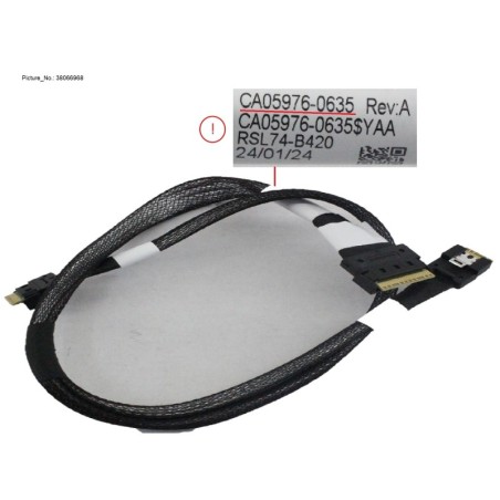38066968 - RAID CARD TO 2.5 HDD BP.LOBP. 2 TO 2