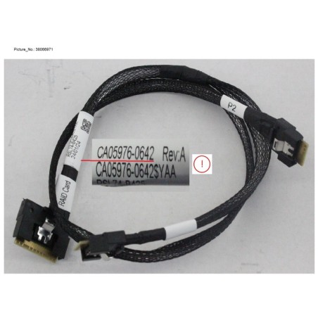 38066971 - RAID CARD TO 3.5 HDD BP. 1 TO 2
