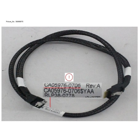 38066975 - MB PCH TO 2.5 HDD BP. 1 TO 1