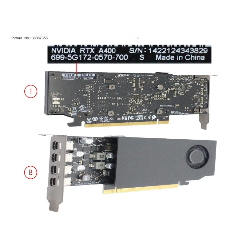 38067358 - RTX A400 LP