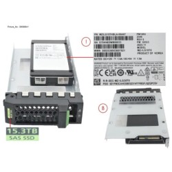 38066641 - SSD SAS 24G RI 15.36TB SED IN LFF SLIM