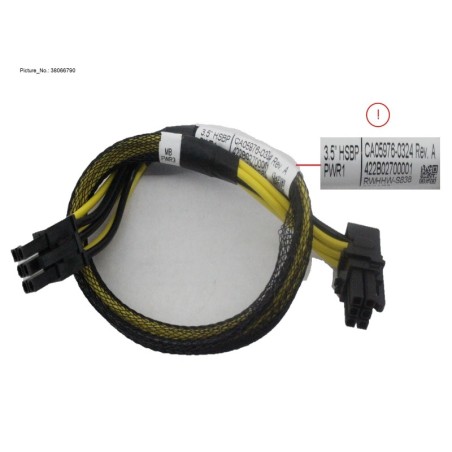 38066790 - POWER CABLE. MB TO 3.5X4 FHSBP