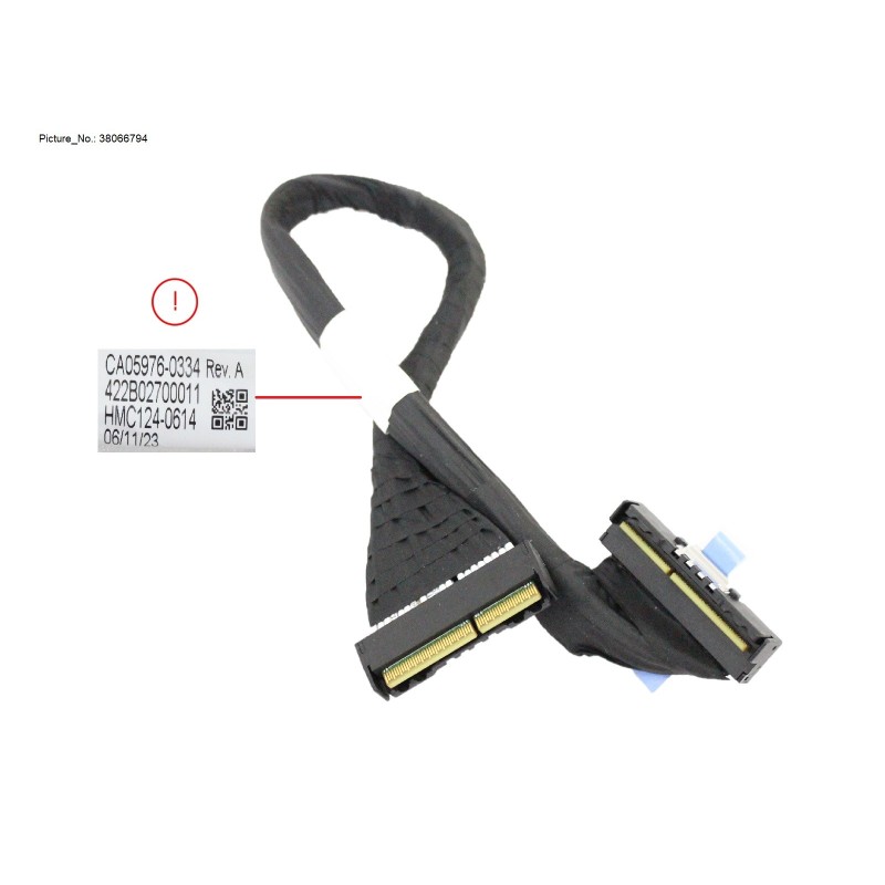 38066794 - MCIO CABLE. MB X16 TO MB X16