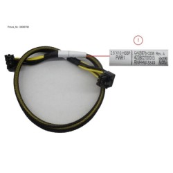 38066796 - POWER CABLE. MB TO 2.5X10 FHSBP