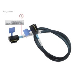 38066800 - SLIMLINE SAS CABLE. SAS EXP C1 TO 2.5X10