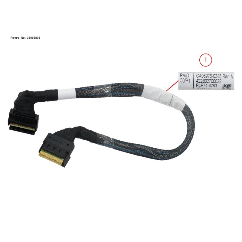 38066803 - SLIMLINE SAS CABLE. SLOT RAID TO EXPANDE