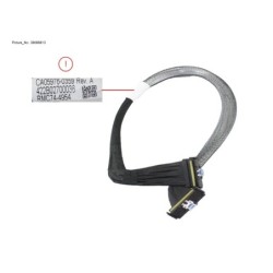 38066813 - MCIO CABLE. MB TO 2.5X10 FHSBP P3. 1 TO