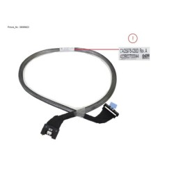 38066823 - NVME CABLE. SLOT1 C0 P1 TO 2.5X10 FHSBP