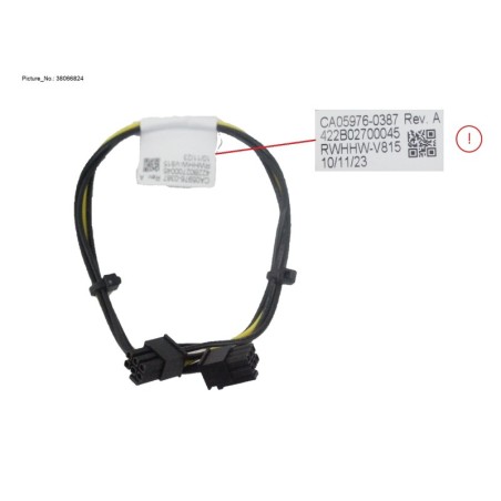 38066824 - POWER CABLE. MB TO EXPANDER