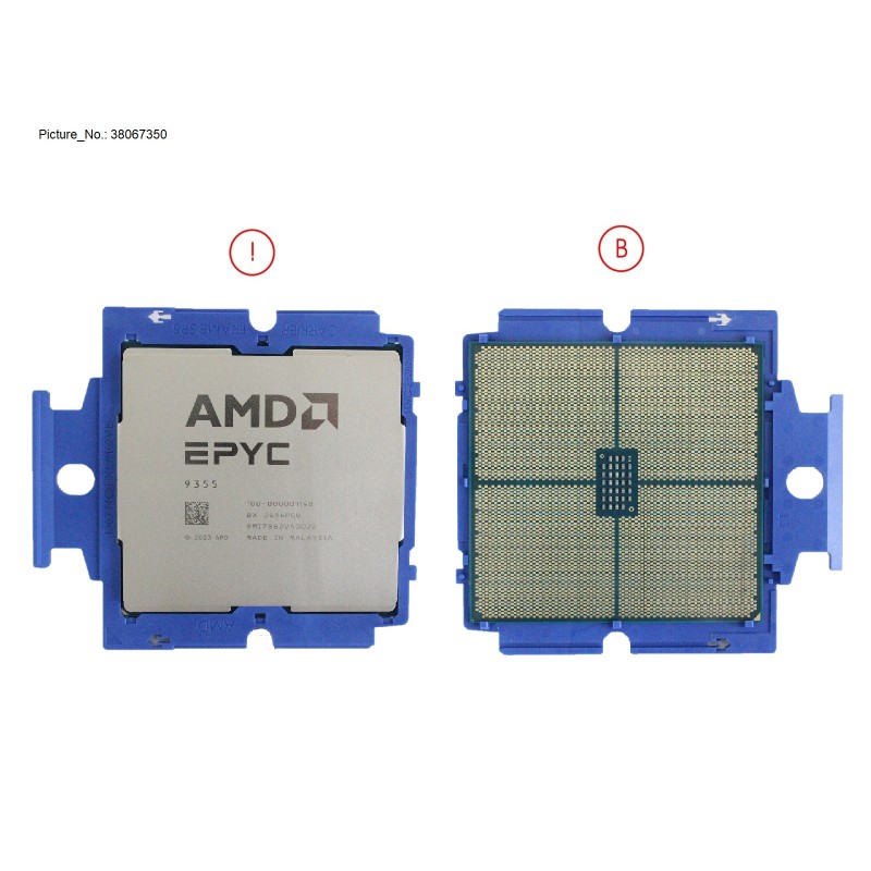 38067350 - EPYC 9355 32C 3.40GHZ 280W
