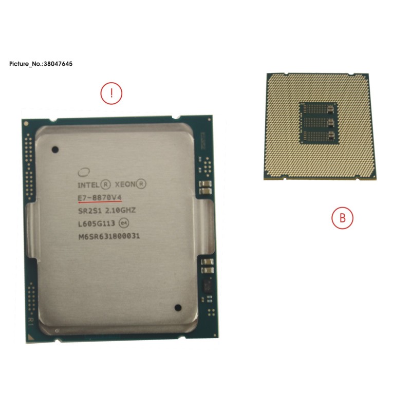 38047645 - CPU XEON E7-8870V4 2.1GHZ 140W