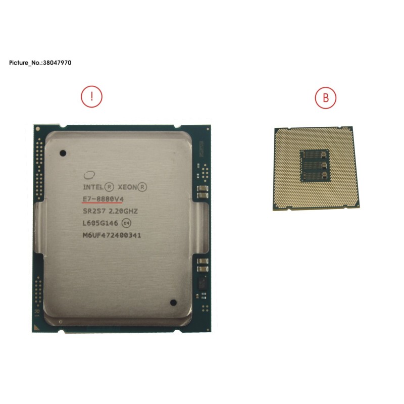 38047970 - CPU XEON E7-8880V4 2.2GHZ 150W