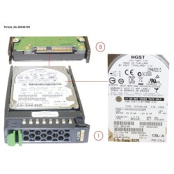 38045390 - HD SAS 12G 1.2TB 10K 512N HOT PL 2.5  EP