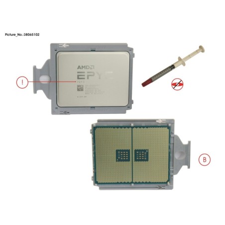 38065102 - CPU SPARE AMD EPYC 72F3
