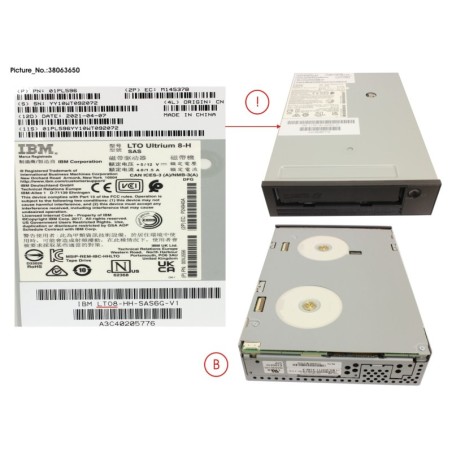 38063650 - LTO8 12.0TB 300MB.S SAS 6GB