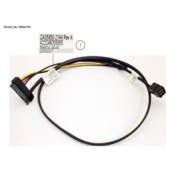 38064796 - MIN SASHD 4X  SATA7+6 CABLE(REAR RAID-LT