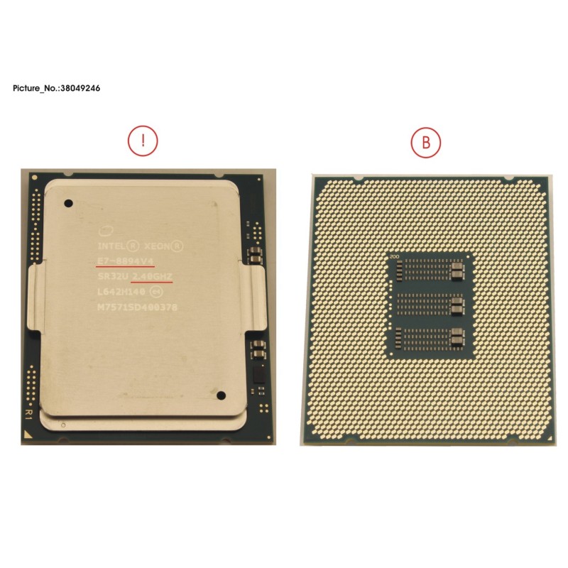 38049246 - CPU XEON E7-8894V4 2.4GHZ 165W