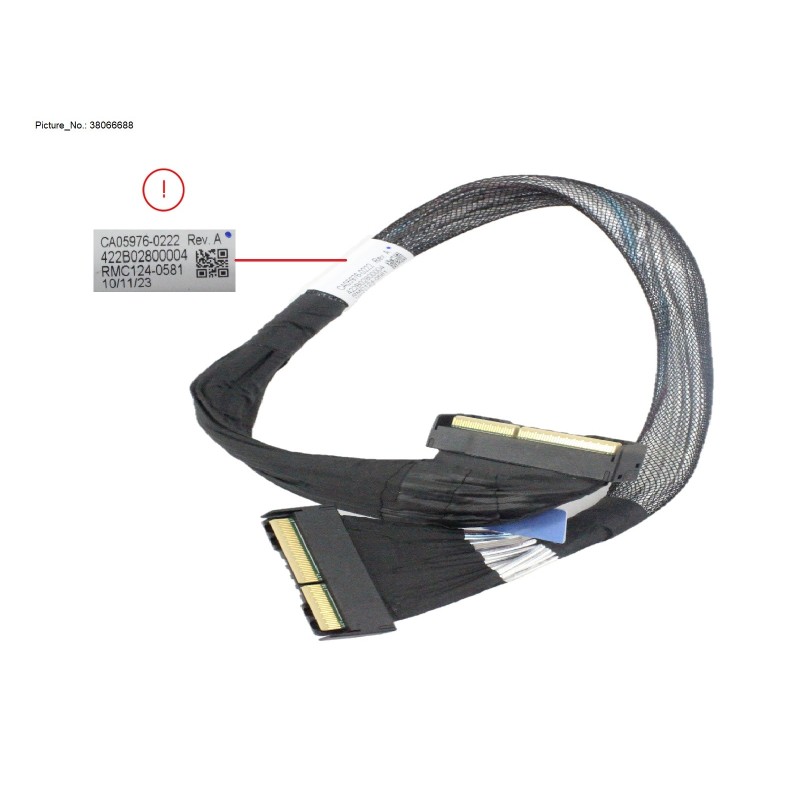 38066688 - MCIO CABLE FOR PCIE SLOT5.6