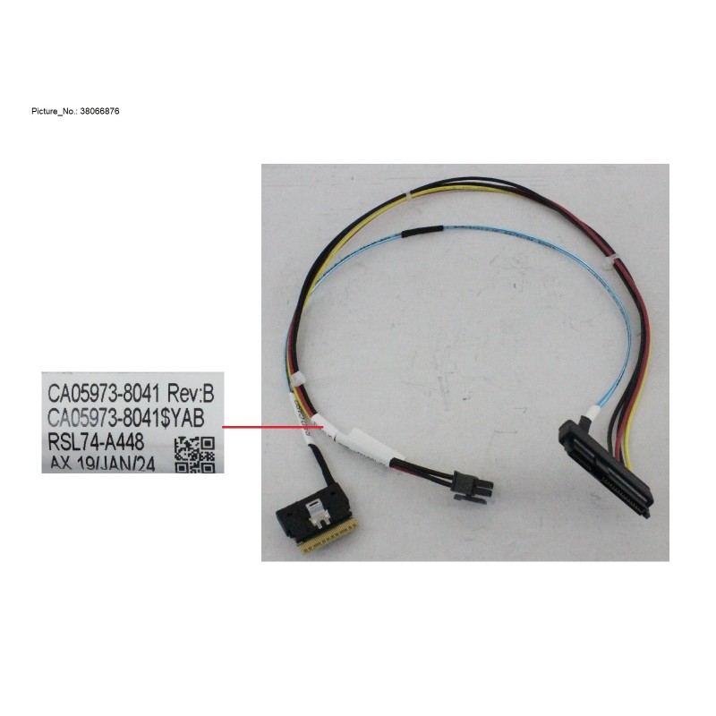 38066876 - LTO PWR.SIGNAL CABLE FOR LYNX6