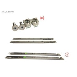 38047513 - RMK F1 SLIMLINE. SLIDE-IN RAIL. SCREW
