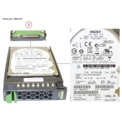 38044195 - HD SAS 12G 1.8TB 10K 512E HOT PL 2.5  EP