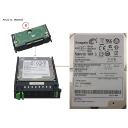 38025035 - HD SAS 6G 450GB 10K HOT PL 2.5  EP