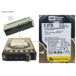 38037784 - HD SAS 6G 2TB 7.2K HOT PL 3.5  BC