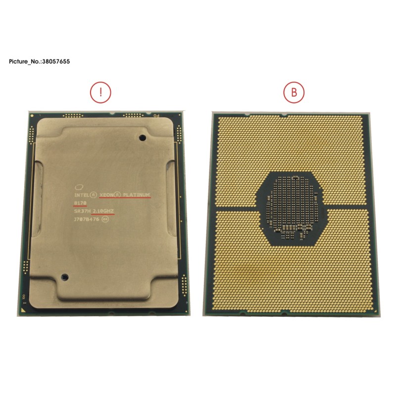 38057655 - CPU XEON PLATINUM 8170 2.1GHZ 165W
