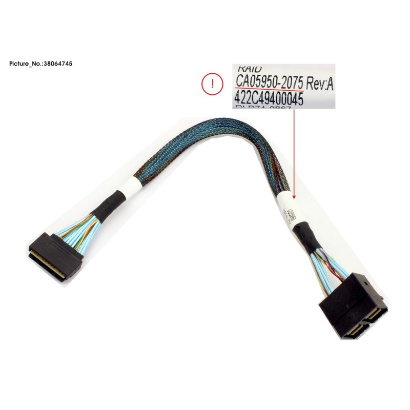 38064745 - SLIM SAS X8 RAID TO HSBP (INT RAID C0.C1