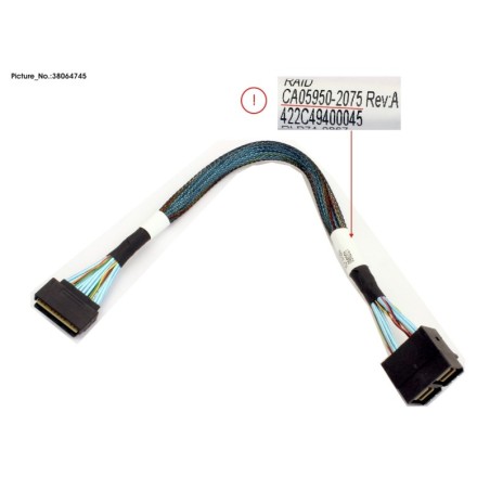 38064745 - SLIM SAS X8 RAID TO HSBP (INT RAID C0.C1