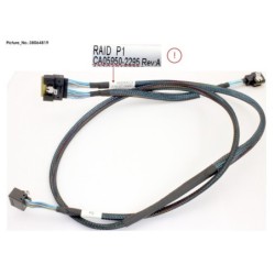 38064819 - SLIM SAS X4 Y CABLE RAID TO HSBP.RHSBP(C