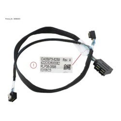 38066453 - MB (MINISAS HD) TO HSBP (SLIMSAS X4)