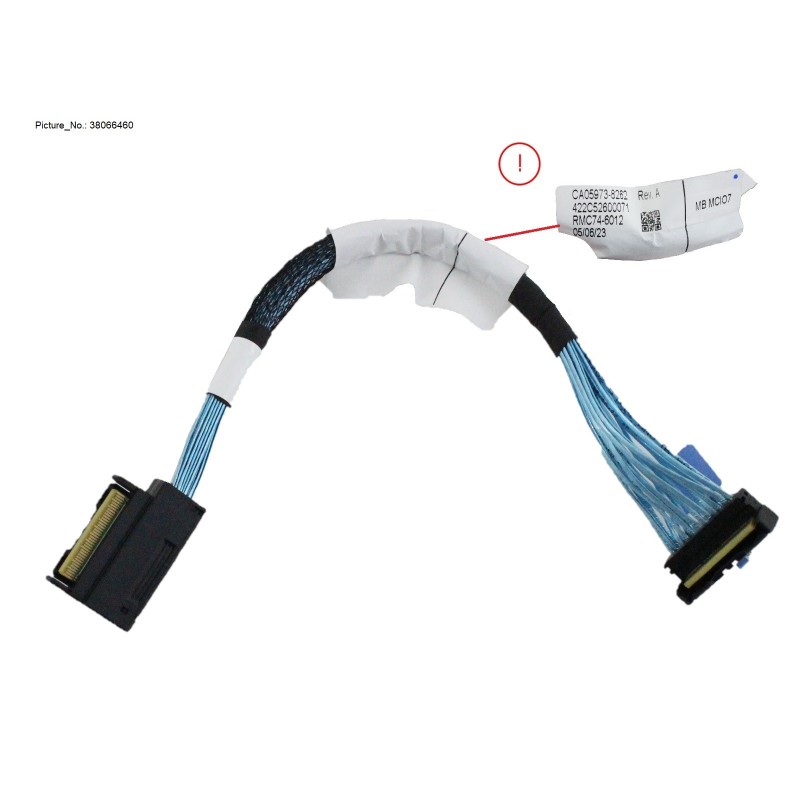 38066460 - CBL MCIO_A MB TO 2.5HSBP_MCIO3.7 TO P2.5