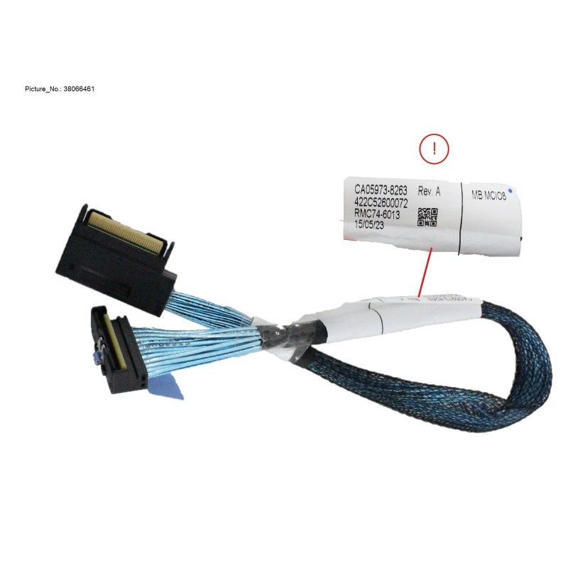 38066461 - CBL MCIO_B MB TO 2.5HSBP_MCIO8 TO P4