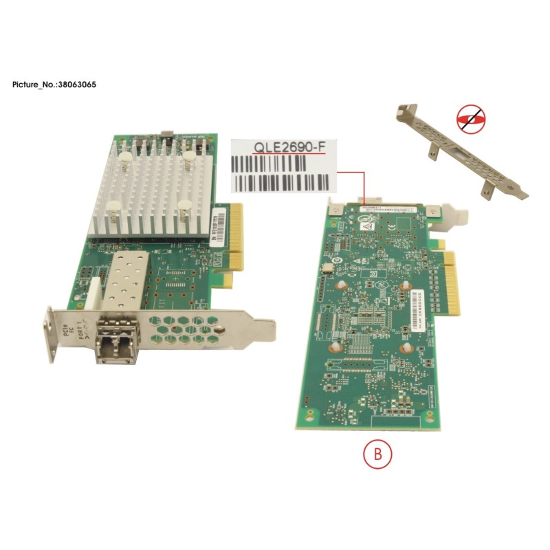 38063065 - PFC EP QLE2690 1X 16GB QLOGIC