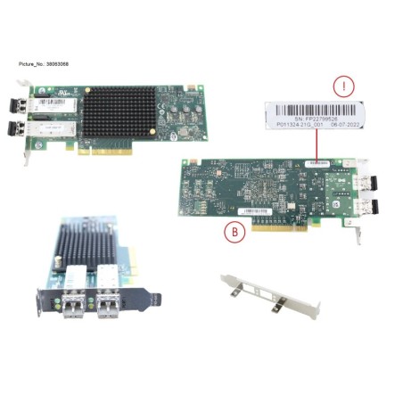 38063068 - PFC EP LPE31002 2X 16GB EMULEX