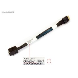 38064770 - DATA 8X.10X.12X 3.5 INT. RAID CABLE