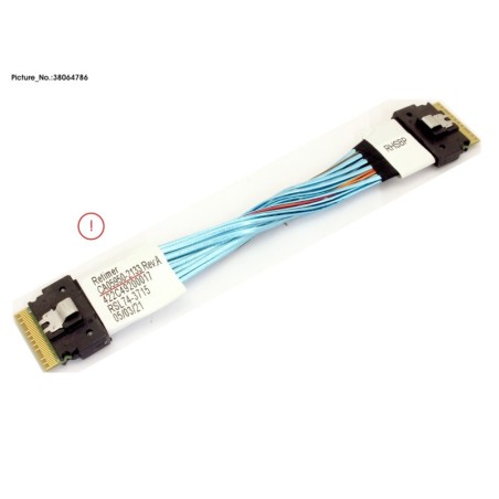 38064786 - DATA RE-TIMER TO REAR 2X.4X BP CABLE
