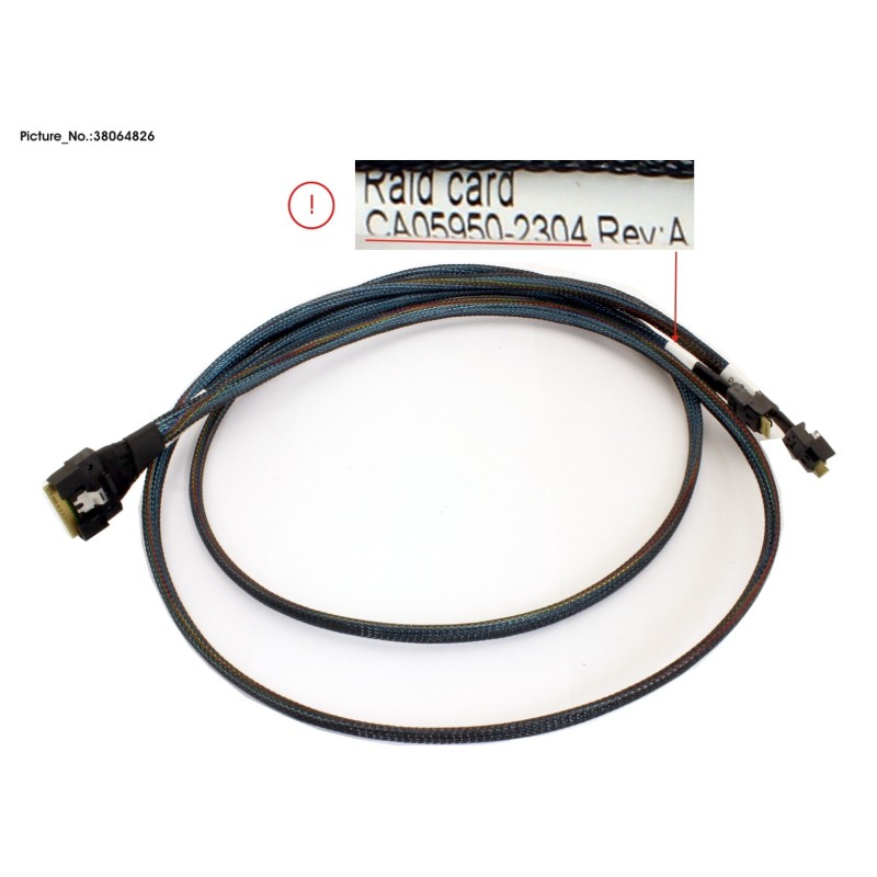 38064826 - DATA COUGAR6 RAID TO (3RD 8X2.5 BP OR
