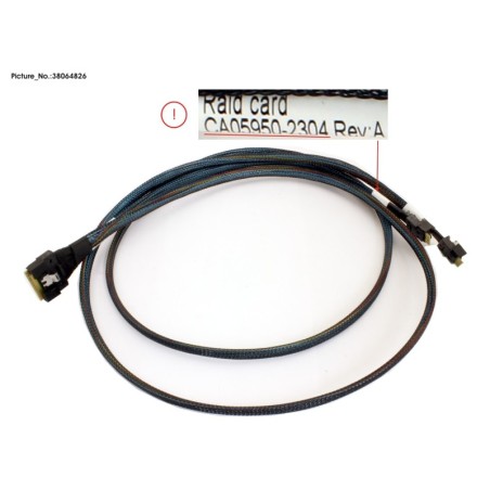 38064826 - DATA COUGAR6 RAID TO (3RD 8X2.5 BP OR
