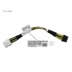 38066386 - GPGPU POWER CABLE 18 AWG 160MM 8PIN