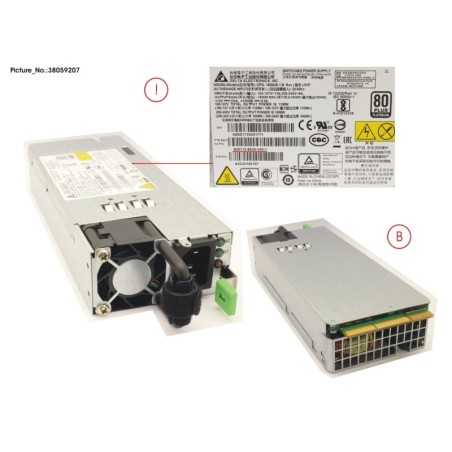 38059207 - RED.PSU 1600W.12V