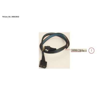 38063842 - 24XSAS SLIMLINE CABLE